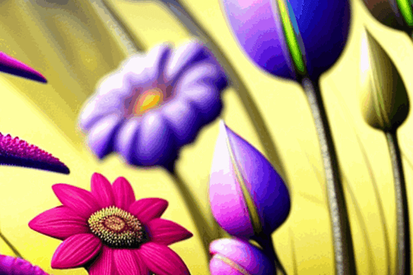 Download Floral Wonders in a Magical Garden - Floral wonders Collection